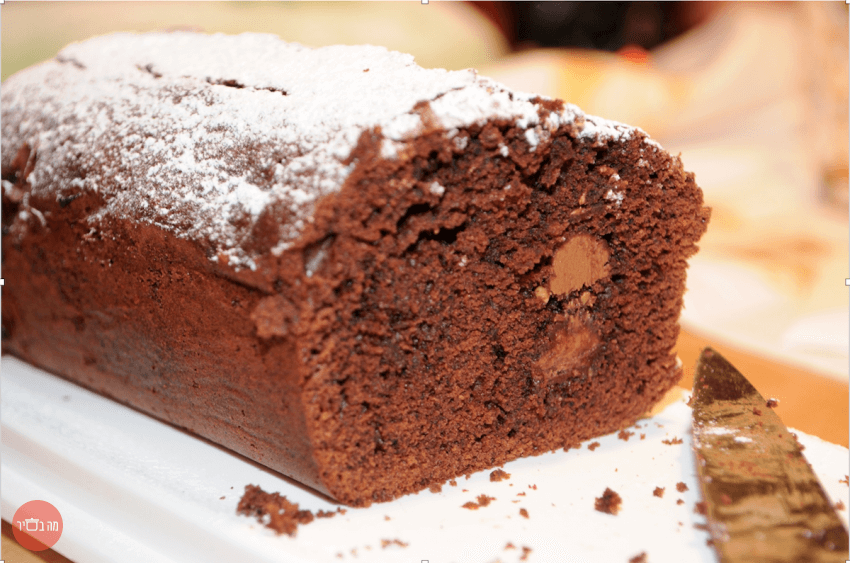 עוגת שוקולד ב4 מצרכים